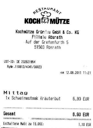 dlgm Hffner Kochmtze Restaurant